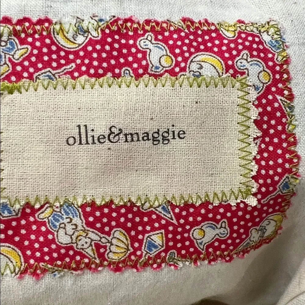 Ollie and Maggie sweet home dress halter blue and red plaid size 3